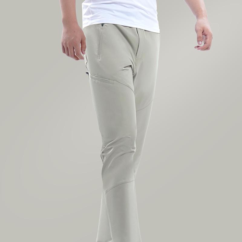 Men's Quick-Dry Outdoor Mountaineering Pants - Loose, Comfortable Woven Casual Sport Trousers, Plus Size, Trendy Autumn Style.