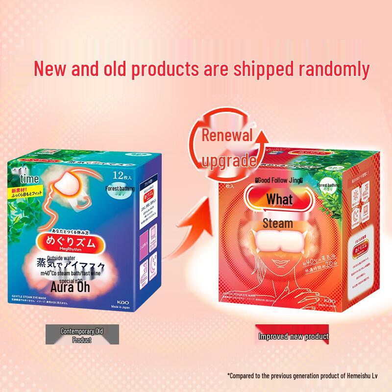 Crest 7-Effect Toothpaste & Kao MegRhythm Eye Mask Set