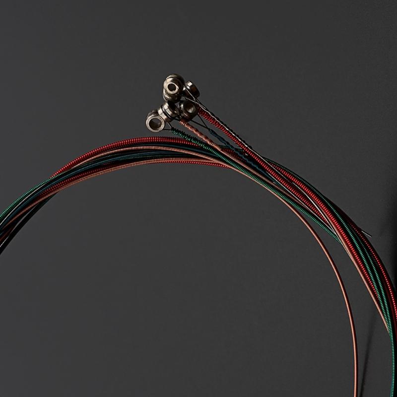 Guitar Performers Steel Wire Set of 6 11-52 Acoustic Guitar Strings Replacements