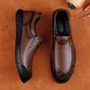 Genuine Leather Mens Casual Shoes Luxury Brand Casual Slip on Formal Loafers Simple Moccasins Top Quality Male Driving Footwear