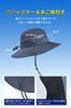Safari Hat for Large UV Hat for Mesh Sun Adjustable with Chin Sports Mountain Hiking [Gokamoi] Men, Size, Protection, Men, [2-Way, Ventilation,