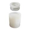 Multifuntional Silicone Mold Crafting Moulds Castles Shape Candle Holder Moulds Silicone Texture Suitable for Crafting