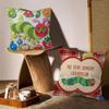 Cartoon The V-Very H-Hungry Caterpillar Pillow Cover Sofa Cushion Cover Home Room Decoration Children Gift