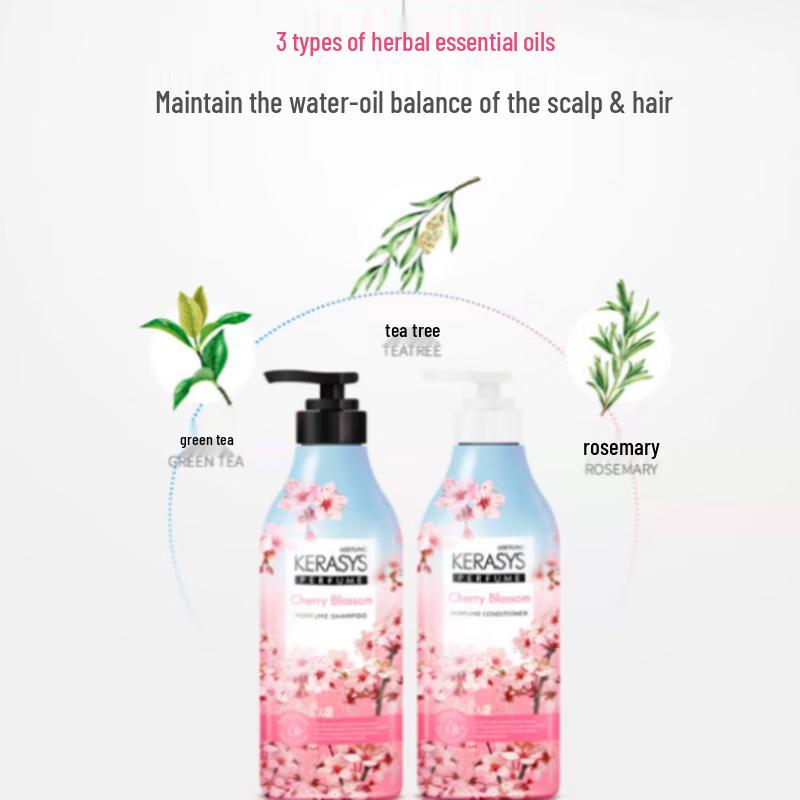 Aekyung Kerasys Klasyczny Szampon o Zapachu Wiśniowego Kwiatu