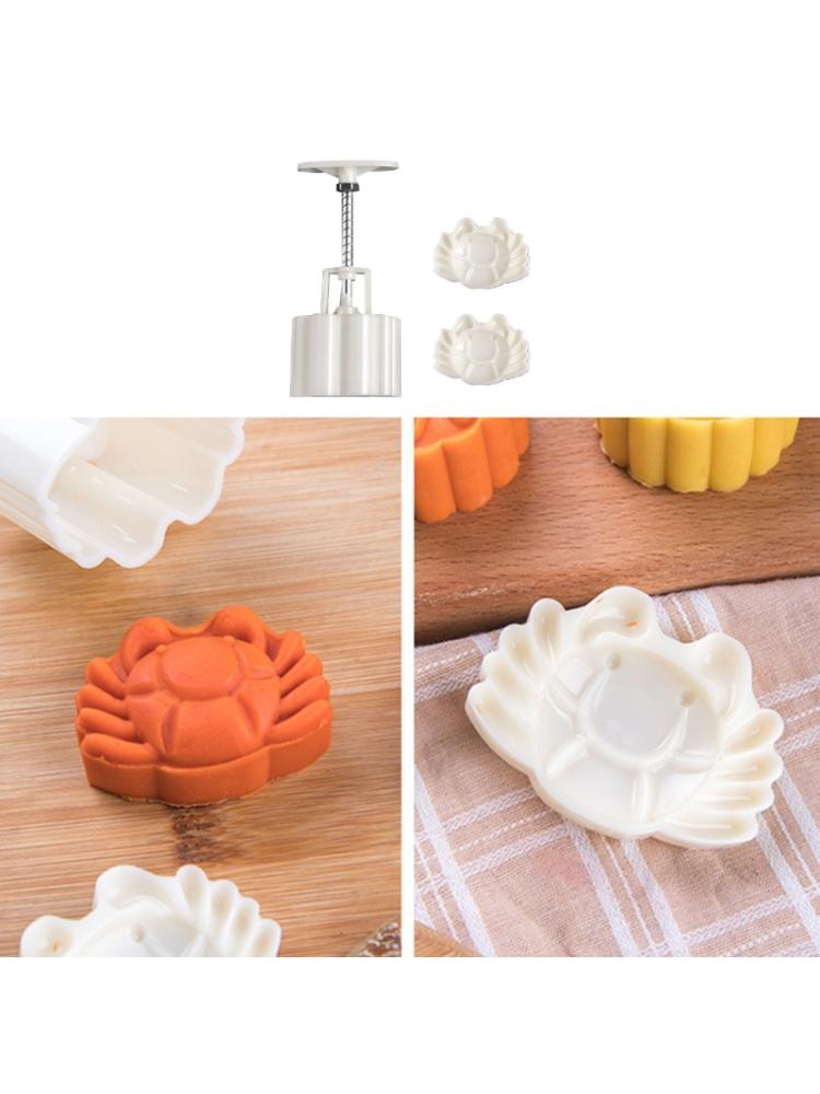Plastová razítka na Mooncake DIY Formy na Mooncake Festival DIY Ruční lis na Mooncake Vykrajovátka na pečivo Dekorační pomůcky do kuchyně