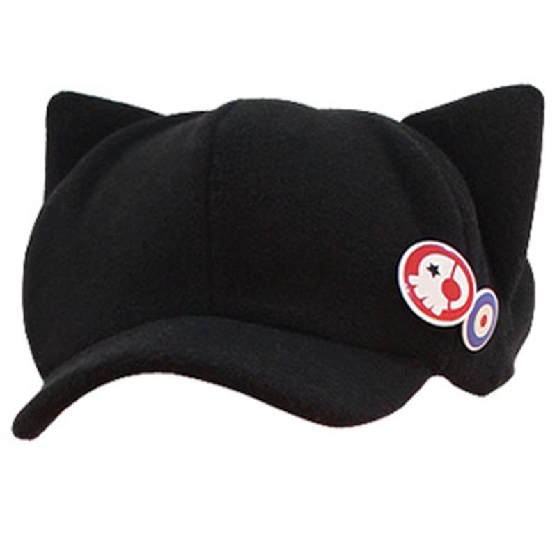 EVA hat Asuka cosplay cat ear cap new century badge anime peripheral two-dimensional autumn and winter