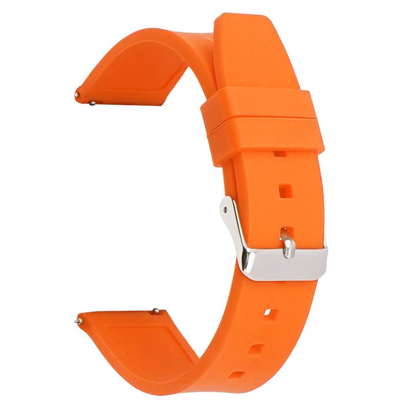 Schnellverschluss Wasserdichtes Silikon Smartwatch Armband 16-28mm