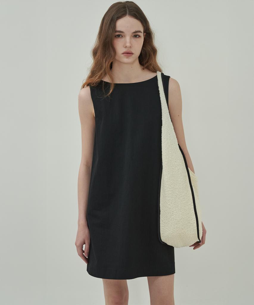 Mot Two-Way Mini Dress-Black