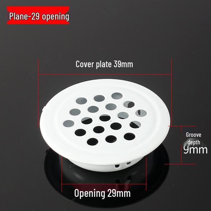 Biała Stal Nierdzewna Pokrywa Siatkowa Wentylacyjna do Szafek Kuchennych i Szaf