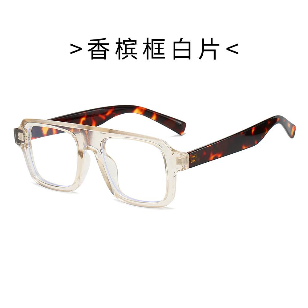 Fashionable Tortoiseshell Square Sunglasses for Female and Male Fashionable Blue Light Blocking Eyewear Stylish Sun Eyewear for Every Oc