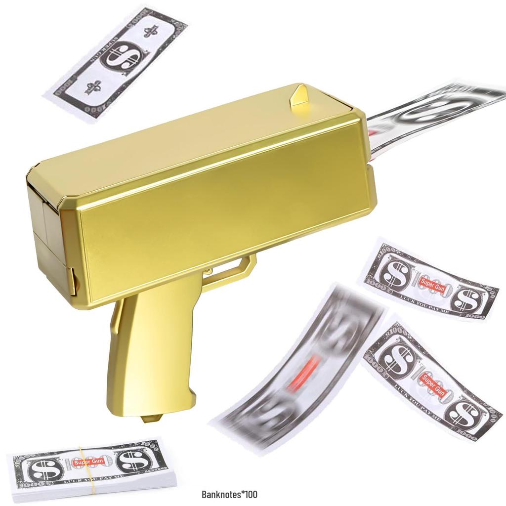 Electric Money Spraying Toy Gun - TikTok Hot Seller