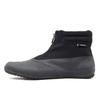 Rikioh Tabic II Coat Water-Repellent Work Boots with Zipper Closure and Two Cushions (Black, Size 28.0 Cm)