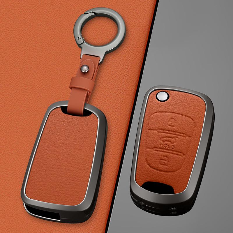 Key Cover for Older Beijing Hyundai Models: Reina (2011/2014/2015), Elantra, Reyland, and Langdong Folding Key Buckle.
