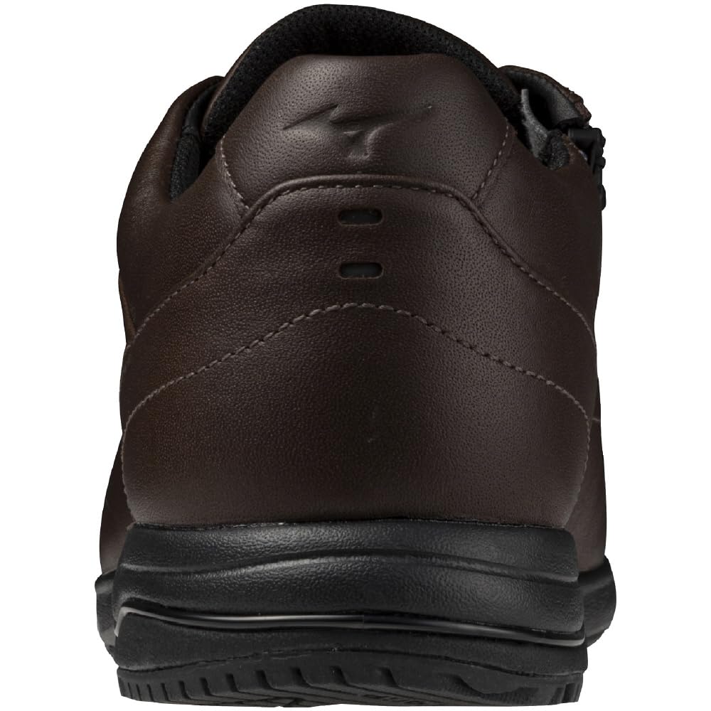 Mizuno LD40 VII GTX Walking Wide Zippered Inner Casual Dark Size 4E Men's Shoes, Waterproof, Gore-Tex, Lightweight, Fit, Shoe, Sneakers, Brown, 25.5