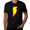 Shazam Logo TShirt Retro Style Print Casual Top