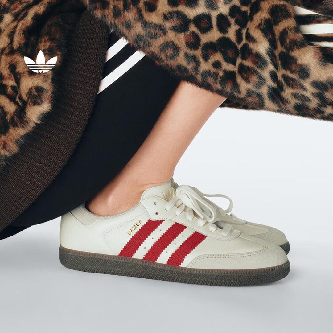 

Adidas T Head Shoes Samba OG Classic Retro Sneakers Dechen Shoes Adidas Clover IH6815 35.5 белый