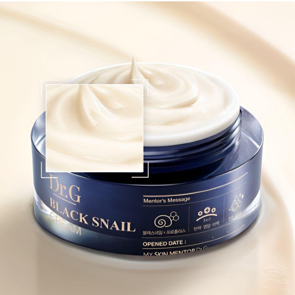 Dr.G Black Snail Cream Duo Set Skin Repair Anti-Aging Moisturizing Cream 50ml x 2