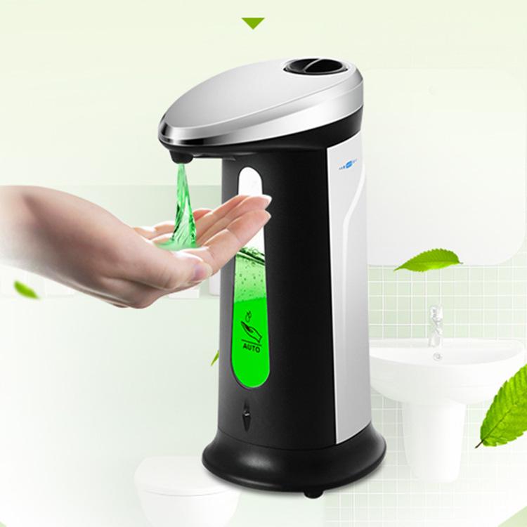 Smart Contactless Induction Hand Sanitizer Dispenser for Gel - Desktop Kitchen & Kids Use
