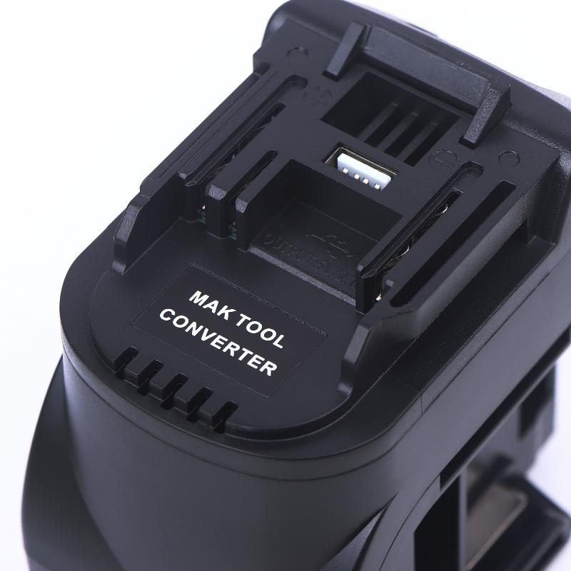 2 In 1 Battery Adapter Converter Portable Li-Ion Battery Adapter For 18V Cordless Power Tools Accessories