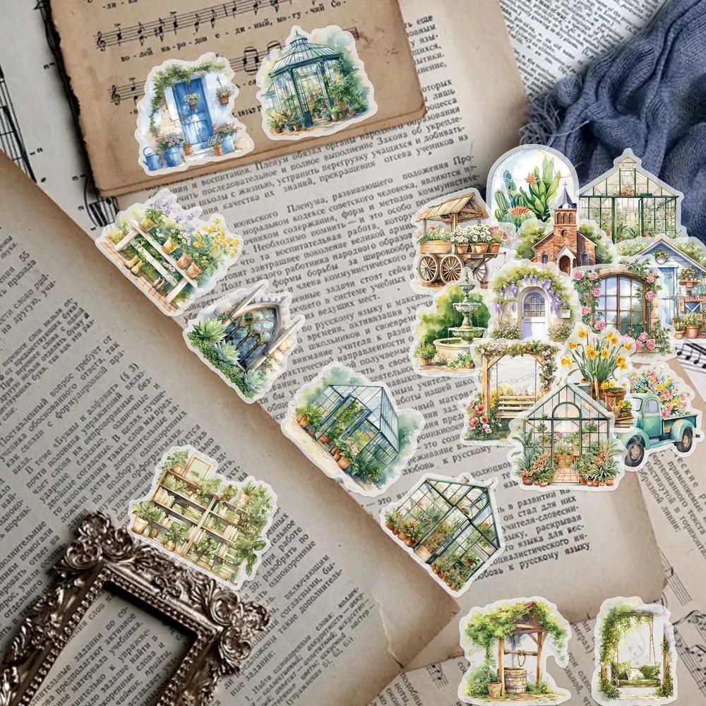 50 transparente Cartoon-Präparat-Sticker Pack - Transparente PET-Sticker