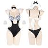 Sex Lingerie Sexy Suspender Lace Seduction Pure Desire Cos Maid Cook Onesie Small Breasts