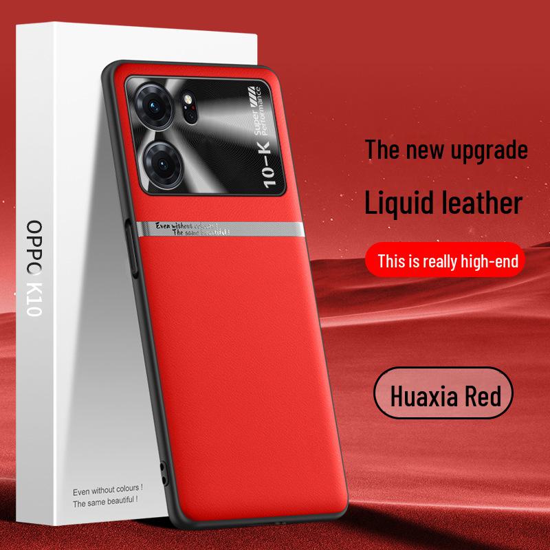 

Чехол из жидкой кожи для OPPO K10 — защитный чехол от падений и обрастания, доставка одной частью Single Piece for OPPO K10