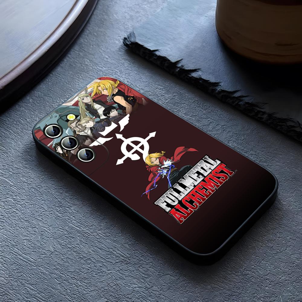 F-FULLMETAL A-ALCHEMIST Phone Case For Samsung Galaxy S26 S24 S23 S22 S25 S21 S20 Ultra Fe Plus A54 A24 A55 A53 Coque