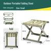 Portable Heavy-Duty Folding Stool & Chair