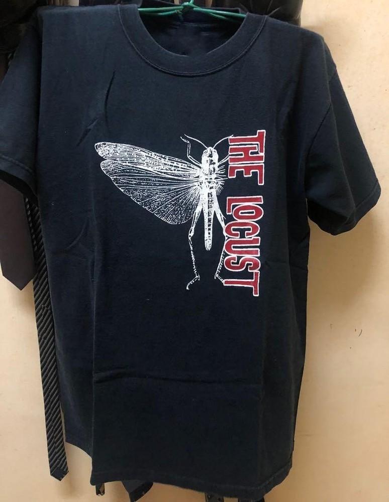 Винтаж Группа The Locust Подарок для фанатов Хлопок Черная футболка для мужчин Полный размер TT703 Унисекс Футболка S