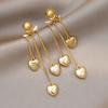 1Pair Sweet Elegant Love Tassel Earrings Ladies Holiday Birthday Dating Prom Party Vacation Shopping Daily Commuter Accessories