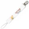 Planetee Pacifier Clip for Name VICTOR Baby of Love Bee Boy | Pacifier Clip Birth Gift