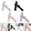 Women Sun Protection Gloves Thin Sunblock Gloves for Hiking Riding Cycling