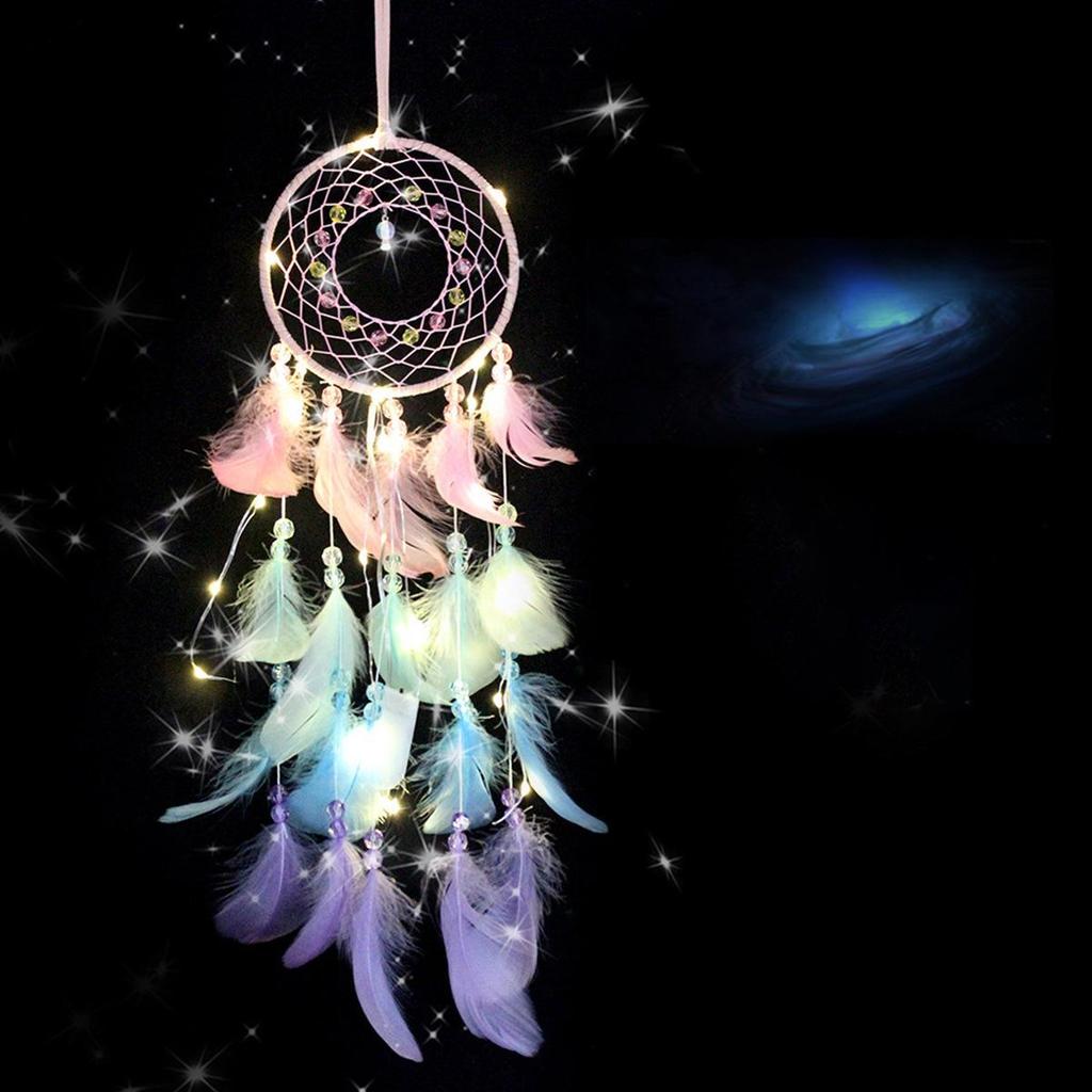 Ręcznie robiony Dziewczęcy Łapacz Snów: Wisząca ozdoba ścienna w kształcie serca na dekorację ślubną