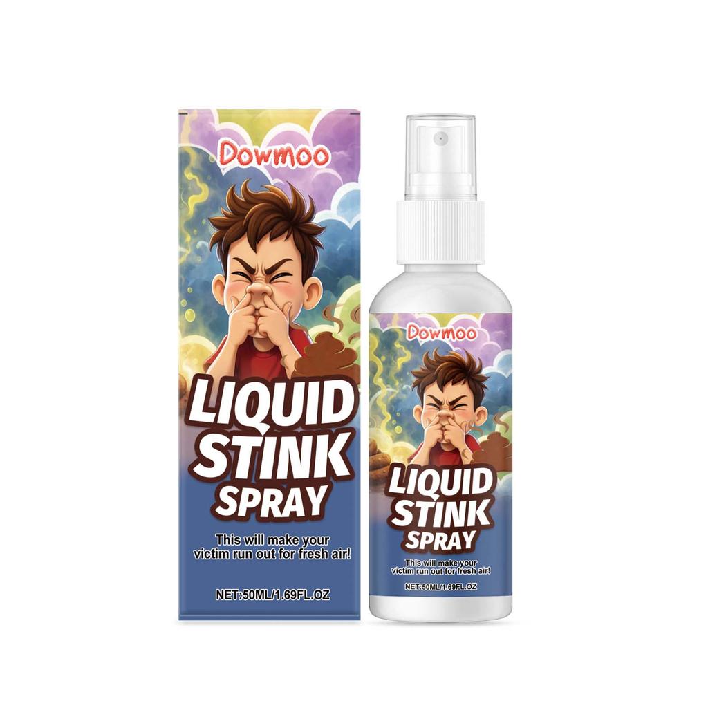 Spray de Peido 100ml – Spray de Peido para Pegadinhas em Frasco de Plástico, Suprimentos para Festas, Spray para Pegadinhas, Adequado para Adultos e Crianças, Não Tóxico