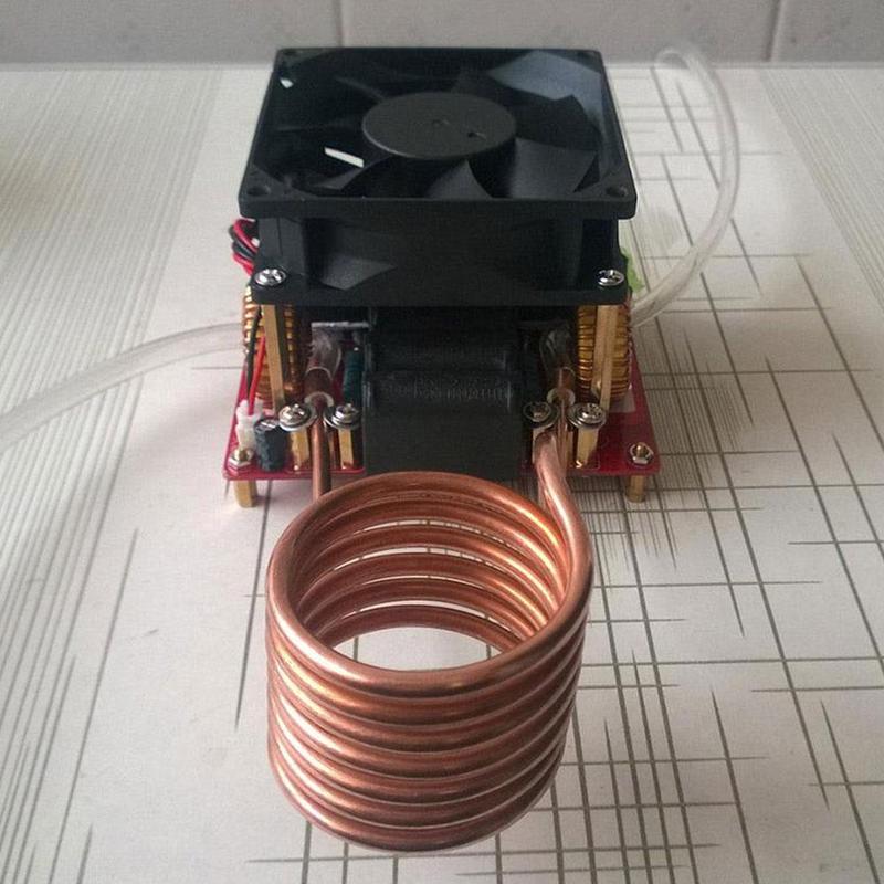 1000W ZVS Induction Heating Plate Board Kit Heater Cooker Coil Tube Low Voltage Induction Heating Board Power Supply Module