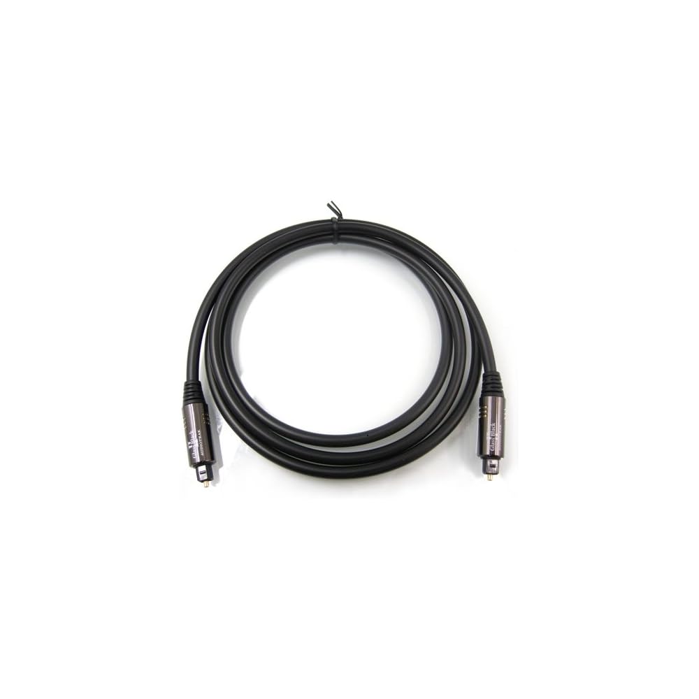 WiseTech AUDIOTRAK Glass Black II plus 3.0m Optical Digital Cable