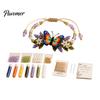 Bead Embroidery Craft Set DIY Beaded Bracelet Making Kit, Beginner-Friendly Animal Unique Jewelry Crafting Beadwork for Adults, Lovers Creative