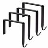 4Pcs No Drill Outdoor Light String Hooks Adjustable String Light Hangers  Cinder Block
