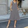 Women's Fashionable Casual -color Dress