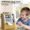 Dziecięcy bankomat Skarbonka Zabawka z Kartą Elektroniczna Gotówka Moneta Oszczędnościowa Skarbonka Edukacyjna Automatyczna Hasło Bankomat Maluchy Chłopcy Dziewczęta Prezent