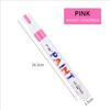 NewUpgrade Car Paint Pen Waterproof Car Wheel Tire Oily Painting Mark Pen Auto Rubber Tyre Tread CD Metal Permanent Paint Marker