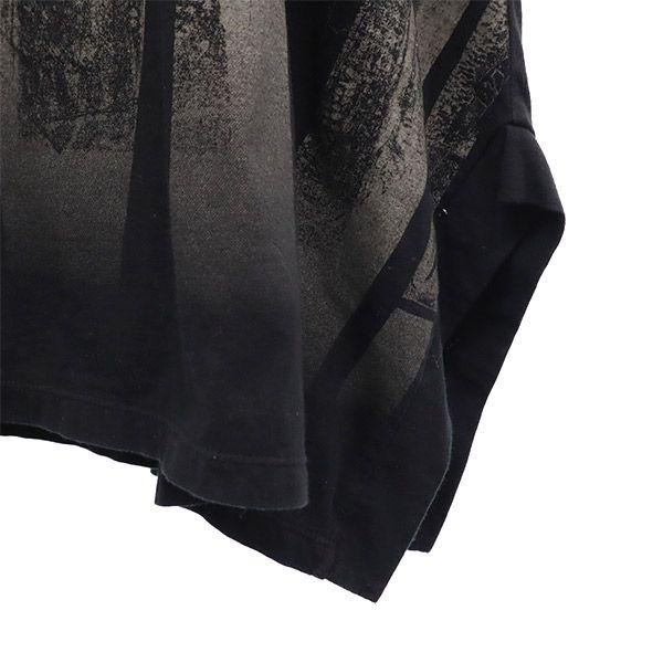 MARITHE + FRANCOIS GIRBAUD Print Short Sleeve T-shirt S Black Women Used