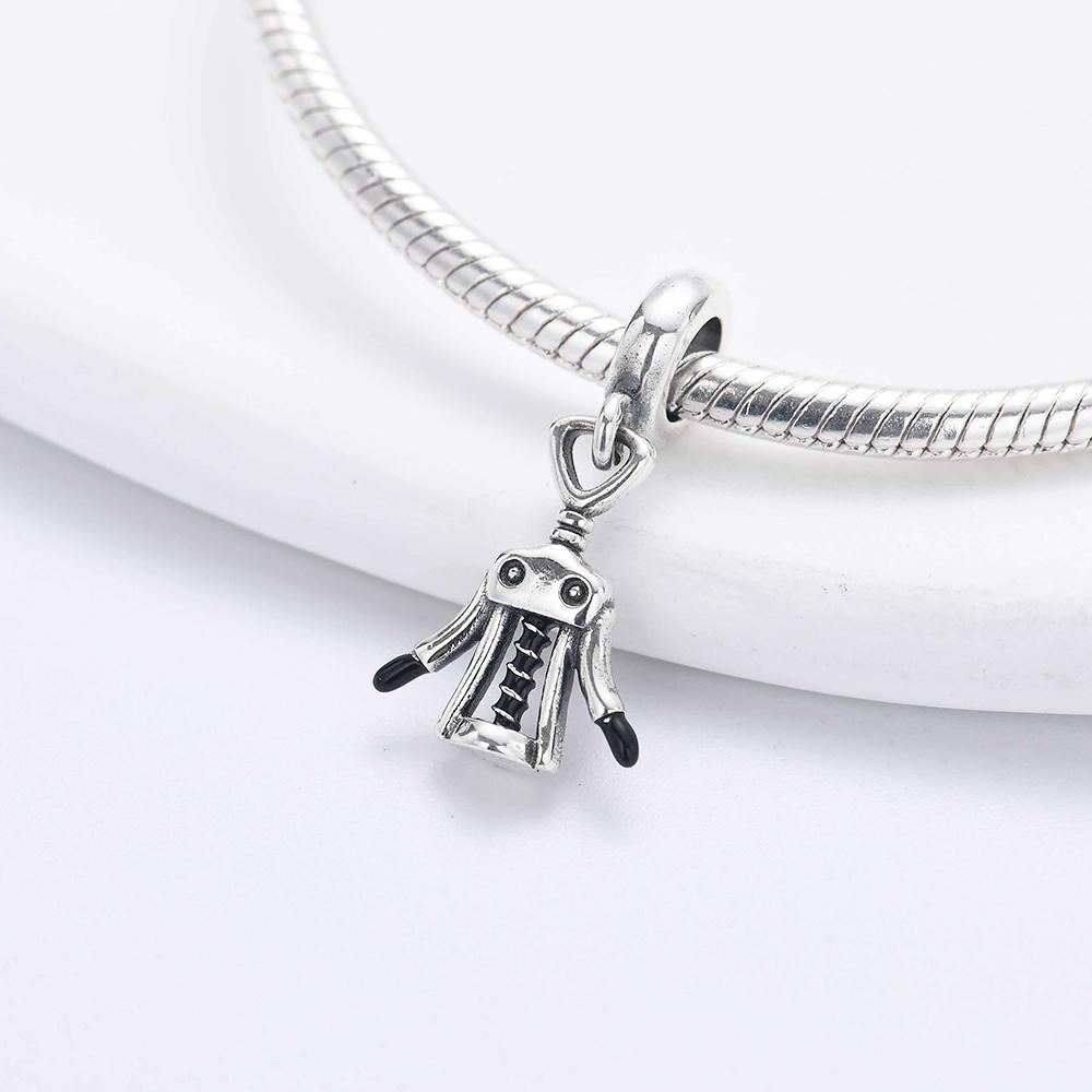 New  Copper Dice Bicycle Stroller Swan Pendants Charms Beads Fit Original Bracelet Accessories Diy Jewelry For Women