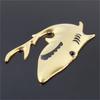 High Quality 3D Car Motorcycle Auto Logo Metal Shark Emblem Badge Decal Sticker