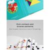 Wooden Jigsaw Magnetic Tangram Puzzle Book Educational Toys for Children Baby Kid Portable Montessori Learning Intelligence