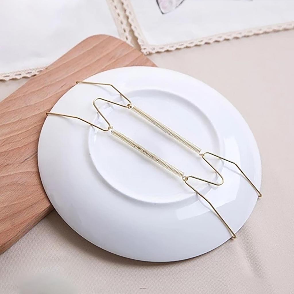 5 Buc Hanger pentru Plăci de Afișaj de Perete Tip W Suport cu Arc Cârlig Invizibil Pentru Agățarea Farfurii Decorative Lucrări de Artă Afișaj de Perete