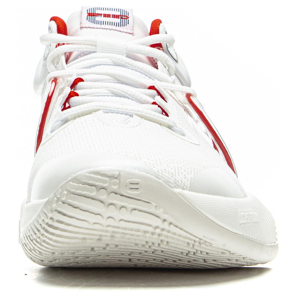 Li Ning Speed 8 Premium Textile, TPU Cushioning Slip Resistant Abrasion Resistant Low top Light Foam  Basketball Shoes ABAU111-1