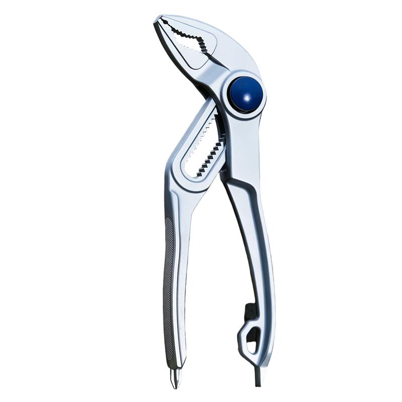 Multi Functional Mini Portable Wrench Water Pipe Clamp Push Lock V-shaped Clamp Quick Adjustable Pliers Mini Slot Joint Pliers