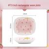 Strawberry Wavy Ceramic Plate