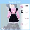 Adorável Conjunto de Fantasia de Anime da Primavera de 2023 Apresentando Hatsune Miku Hanari Saki E Kirigaya Haruka Com Asas Brancas